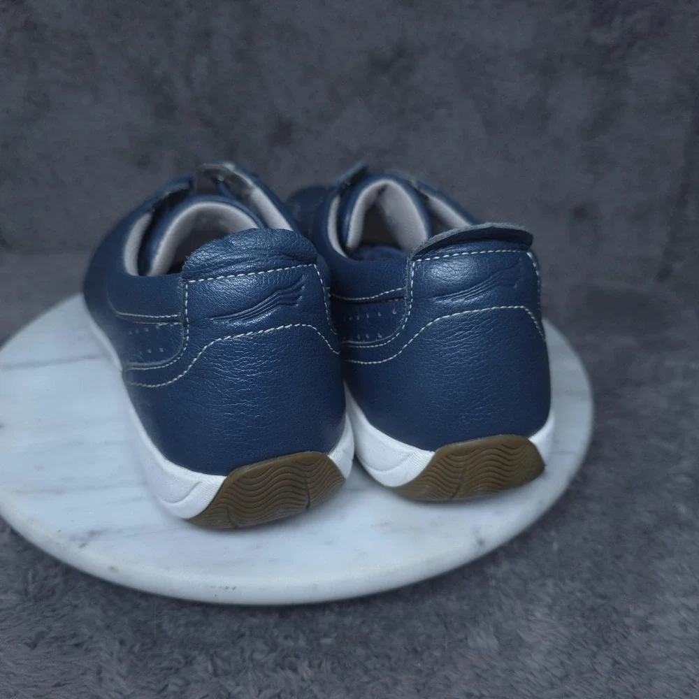 Dansko Shoes Womens Size 9.5 Blue Leather Sneaker Lace Up Casual Comfort
